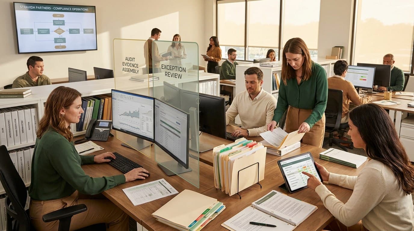 Clinical compliance and quality assurance review with AI scorecard overlays